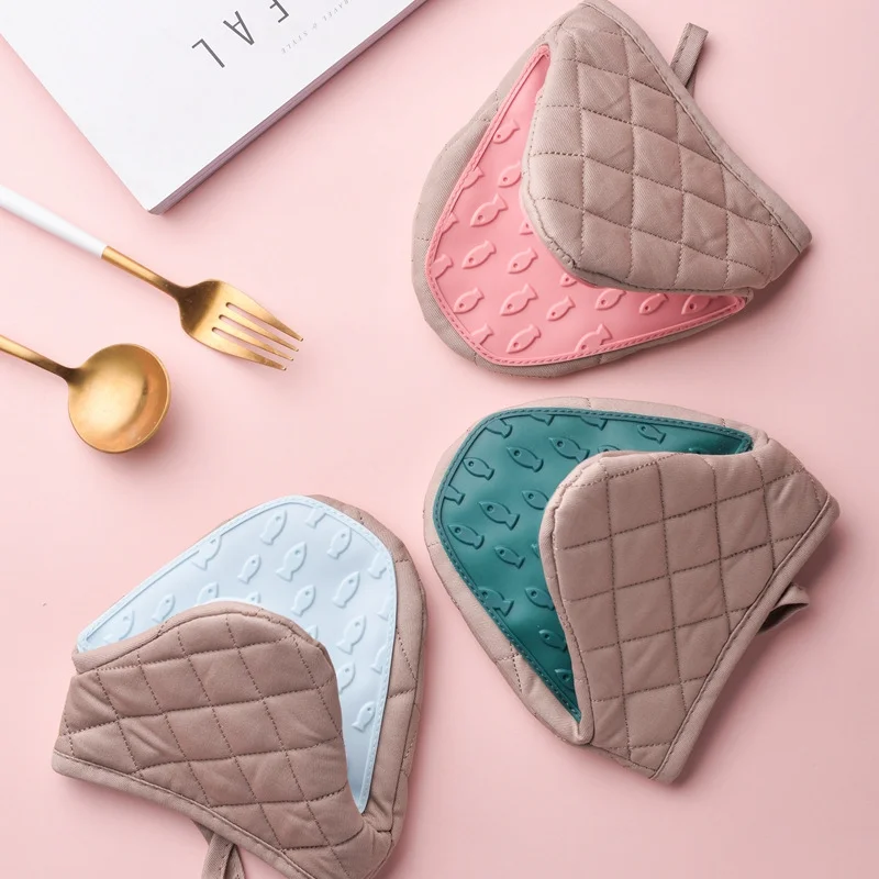 Oven Mitt Silicone - 1pc Kitchen Anti scald Oven Gloves