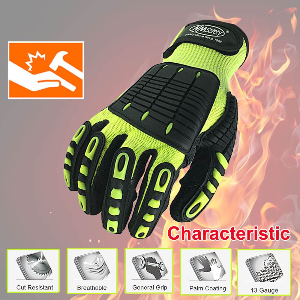Work Glove Impact - NMSafety Chất Lượng Cao Găng Tay
