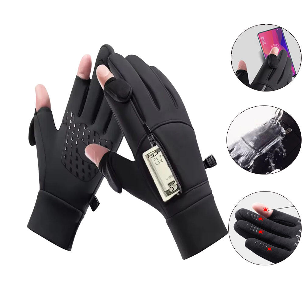 Ski Glove Waterproof - 1 Pair Winter Warm Touch Screen