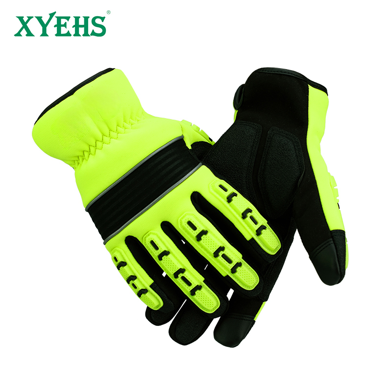 Work Glove Impact - 5mm TPR Impact Resistant, Cold Proof