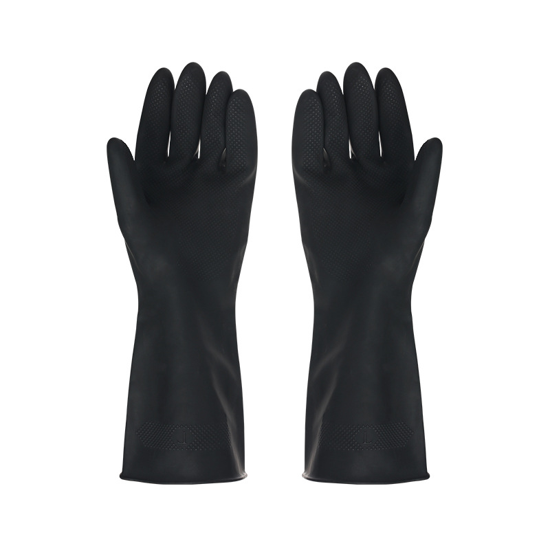 1 Đôi Găng Tay Đen Giặt Nhà Gă - đánh giá và giá Dish Glove Rubber