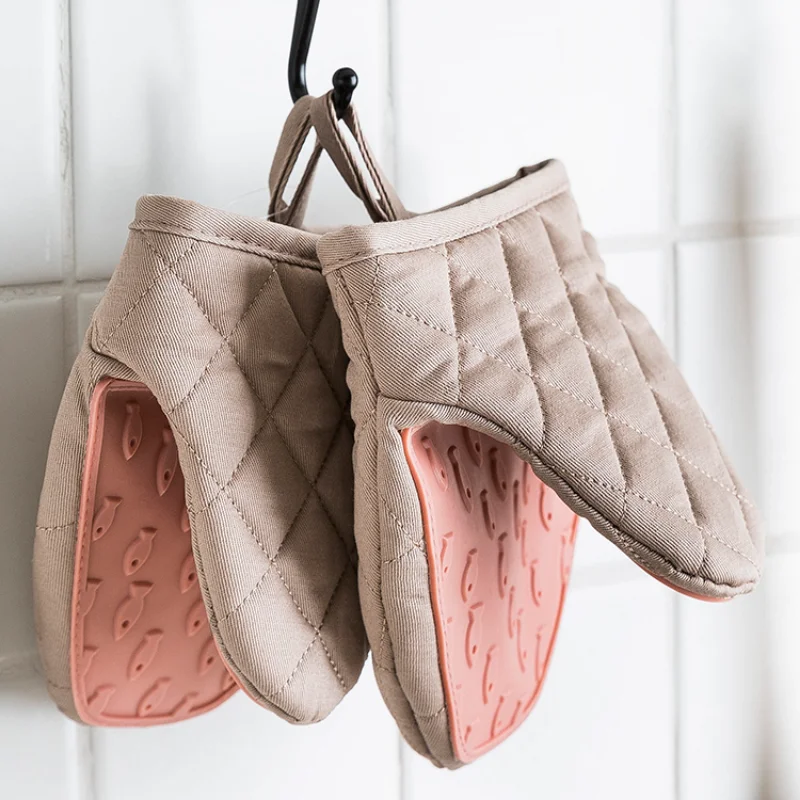 1pc Kitchen Anti scald Oven Gl - đánh giá và giá Oven Mitt Silicone