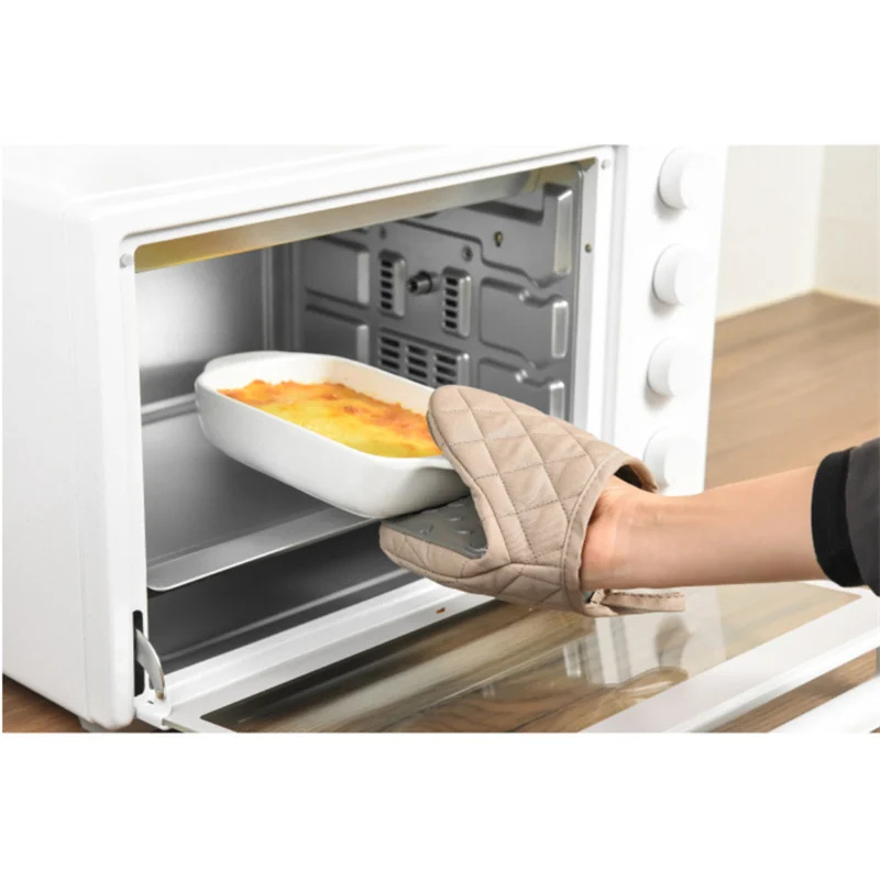 1pc Kitchen Anti scald Oven Gl - đánh giá và giá Oven Mitt Silicone