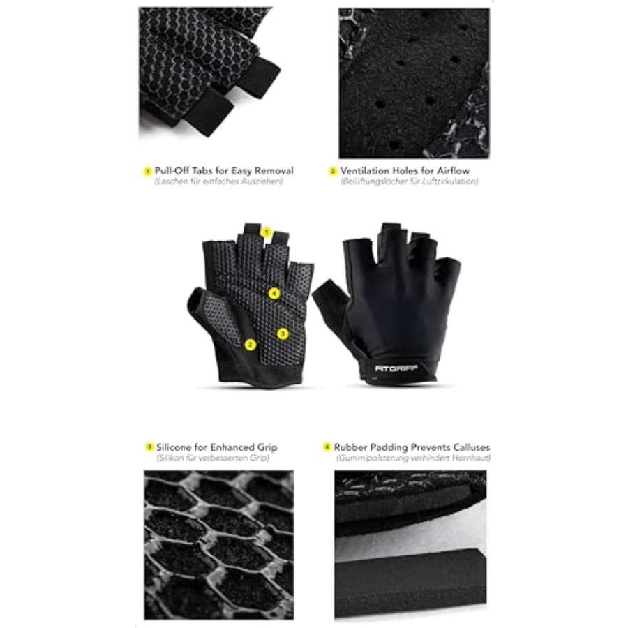 ® Workout Gloves Padded for Me - đánh giá và giá Workout Glove Gym