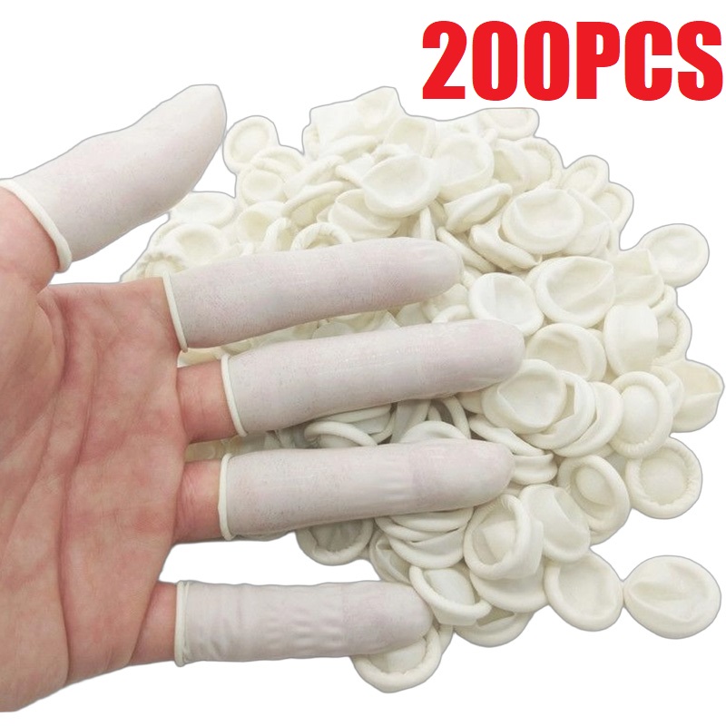 100/200PCS Powder Free Anti-Sl - đánh giá và giá Latex Disposable Glove