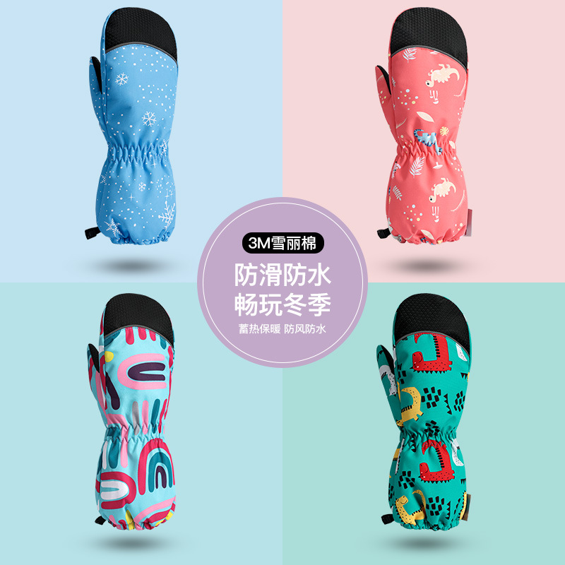 Kids Ski Gloves Winter Warm Wa - đánh giá và giá Ski Glove Waterproof