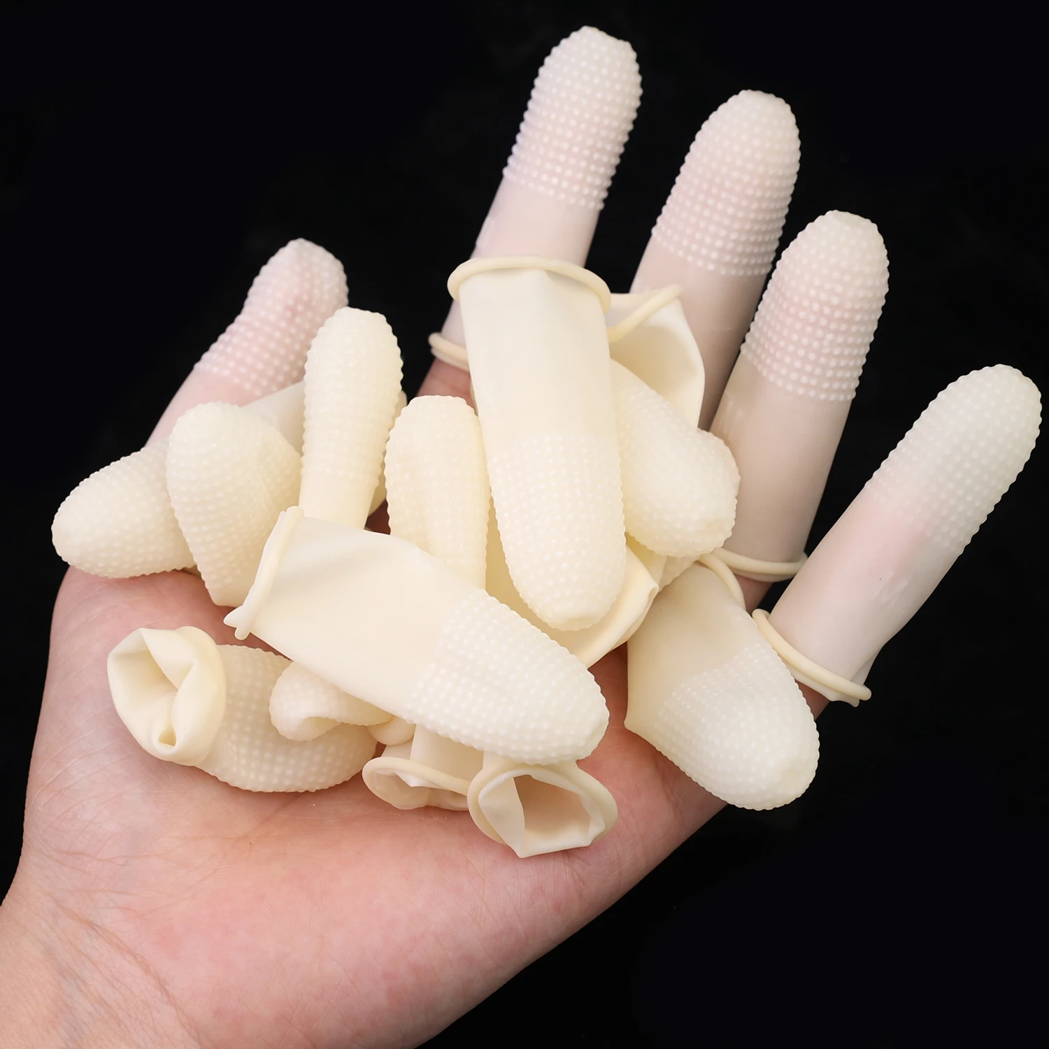 50-200pc Non-slip Fingers Cove - đánh giá và giá Rubber Glove Cleaning