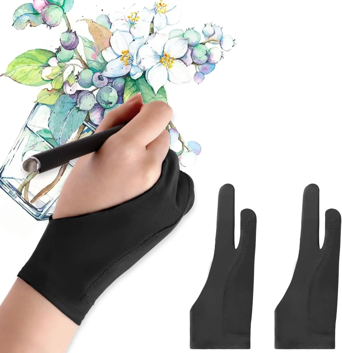 S/M/L Anti-touch Gloves Two-Fi - đánh giá và giá Touchscreen Glove Capacitive