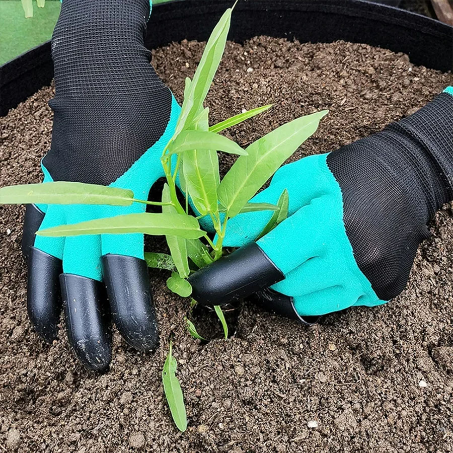 1Pair Gardening Gloves with Cl - đánh giá và giá Gardening Glove Waterproof