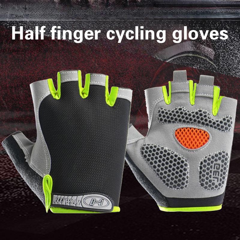 Half Finger Cycling Gloves Men - đánh giá và giá Fingerless Glove Knit
