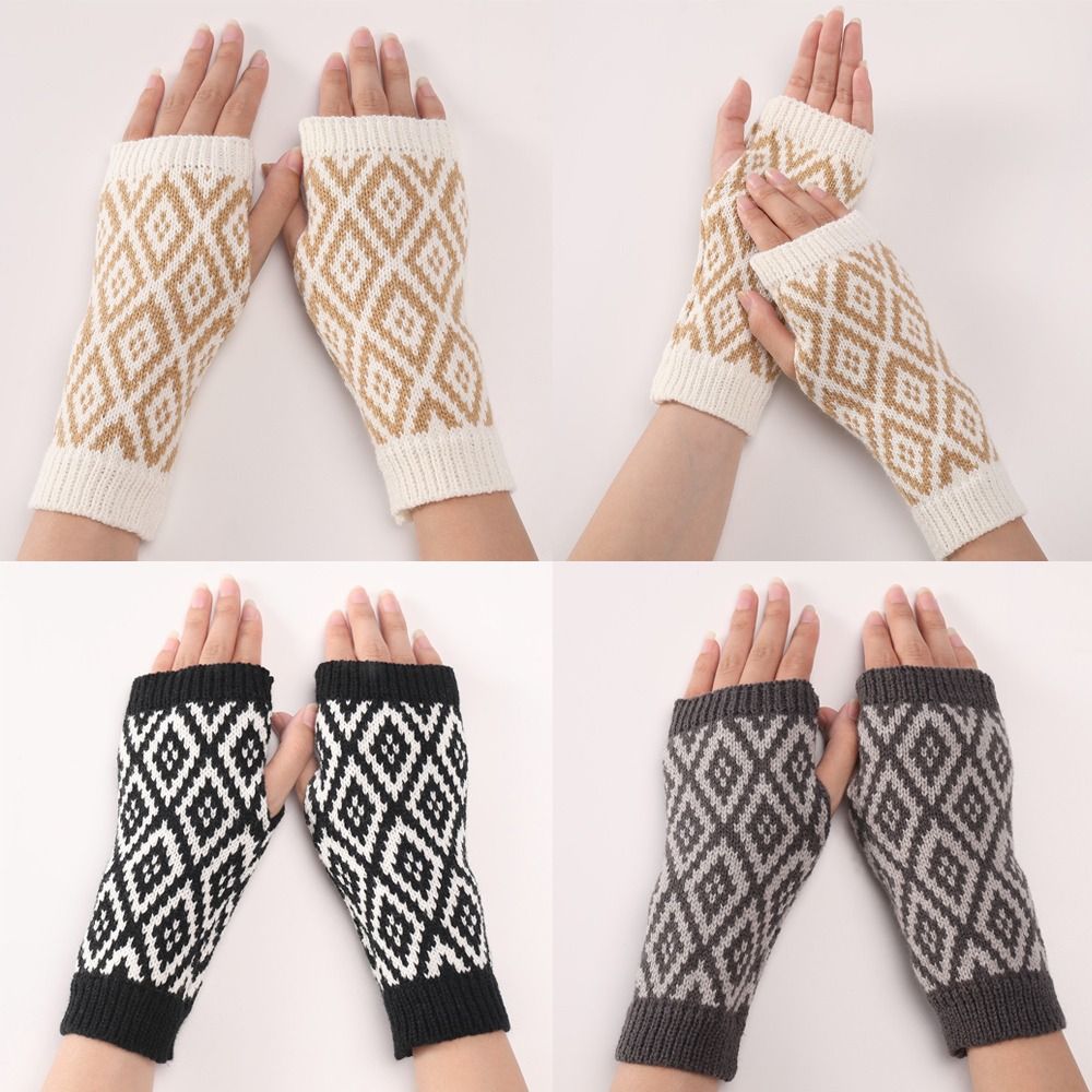 Fingerless Wrist Gloves Fashio - đánh giá và giá Fingerless Glove Knit