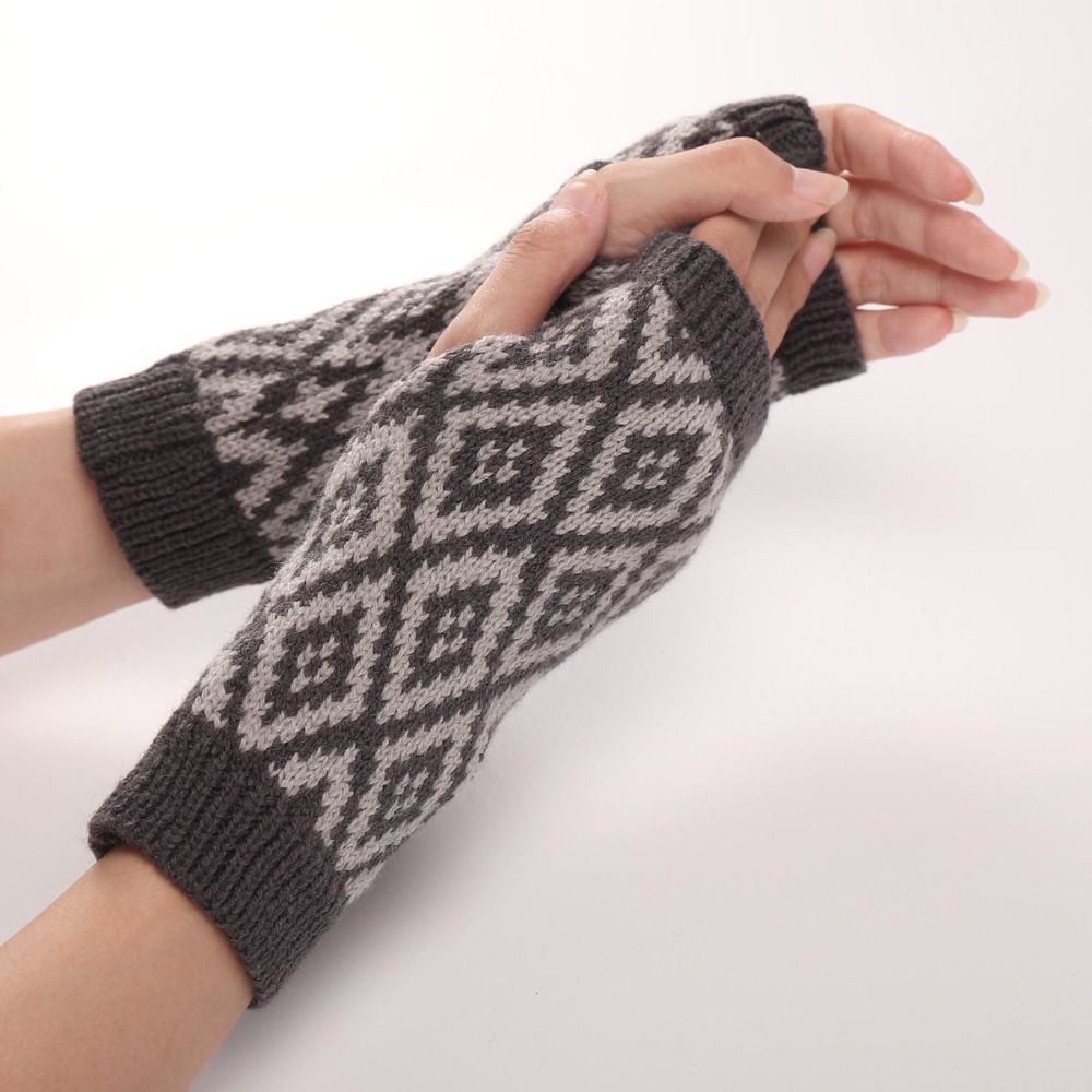 Fingerless Wrist Gloves Fashio - đánh giá và giá Fingerless Glove Knit