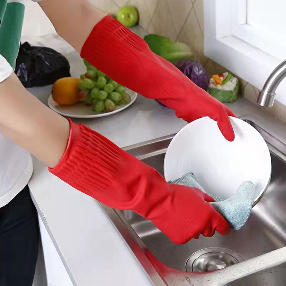 1 Pair Heavy Duty Rubber Glove - đánh giá và giá Dish Glove Rubber