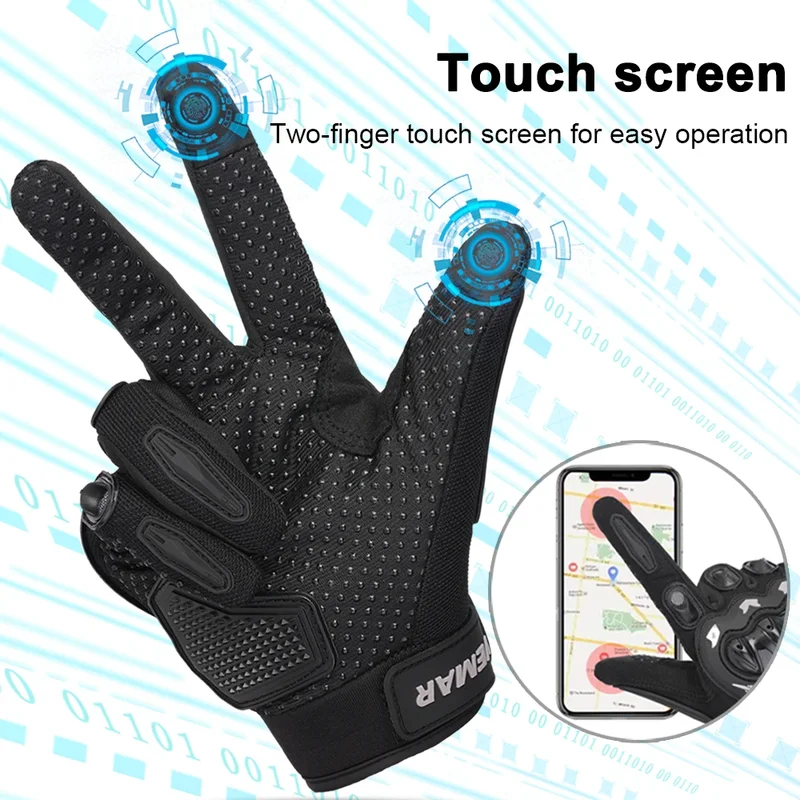 Touch Full-Finger Motorcycle R - đánh giá và giá Motorcycle Glove Knuckle