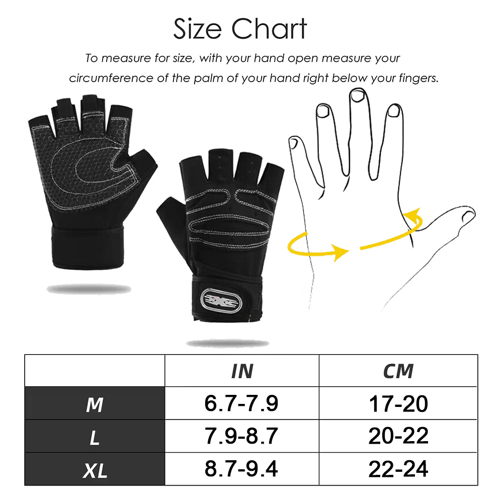 Gym Gloves Fitness Weight Lift - đánh giá và giá Workout Glove Gym