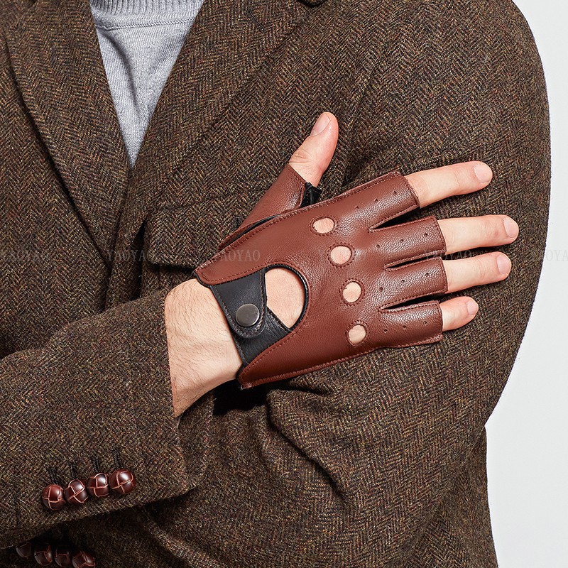 Mùa Xuân Male100 % Nguyên Chất - đánh giá và giá Leather Driving Glove