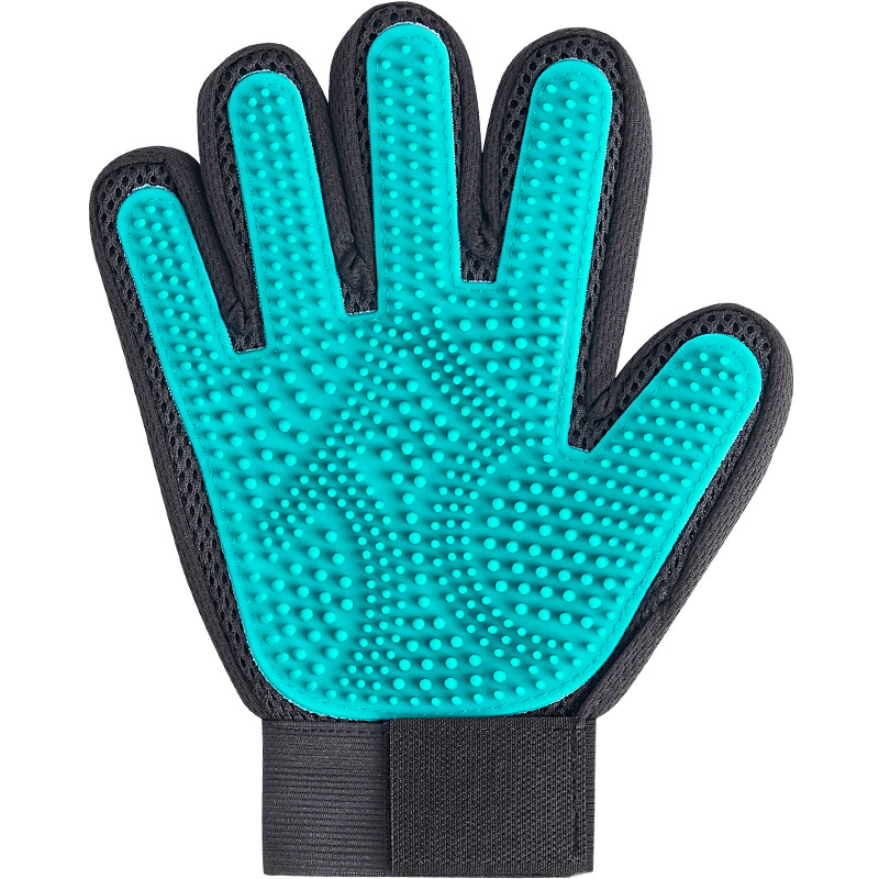 Pet Grooming Glove, Gentle Hai - đánh giá và giá Rubber Glove Cleaning