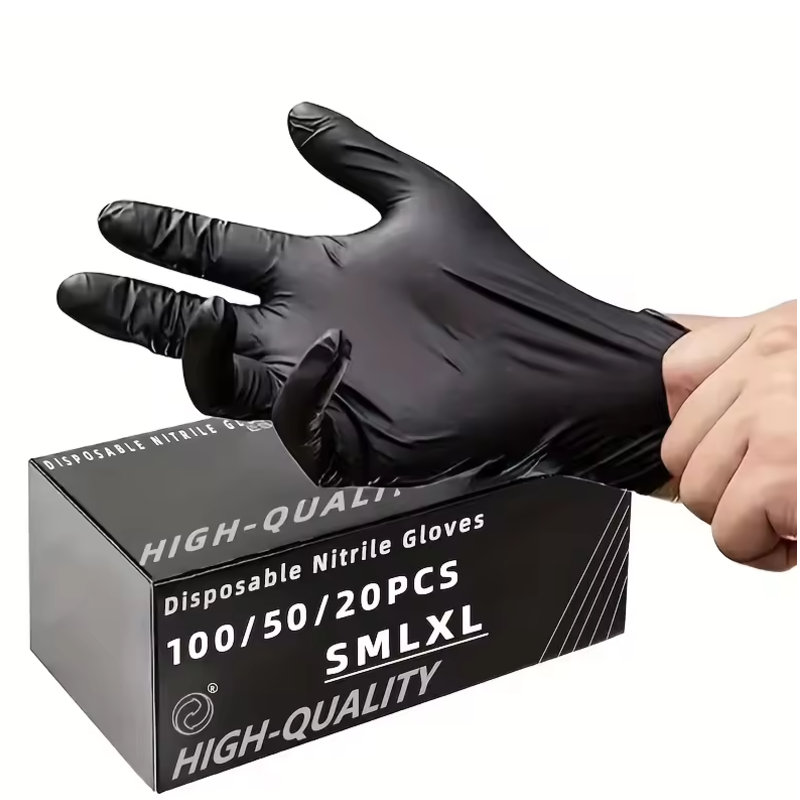 100/50/20PCS Black Nitrile Glo - đánh giá và giá Nitrile Mechanic Glove