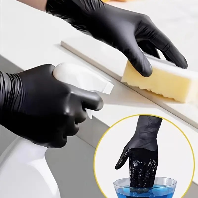100/50/20PCS Black Nitrile Glo - đánh giá và giá Nitrile Mechanic Glove