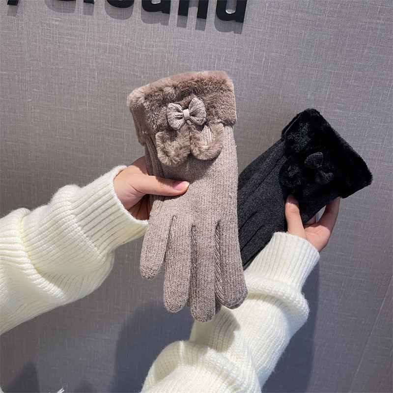 Gloves Women Wool Lined Touch  - đánh giá và giá Wool Glove Lined