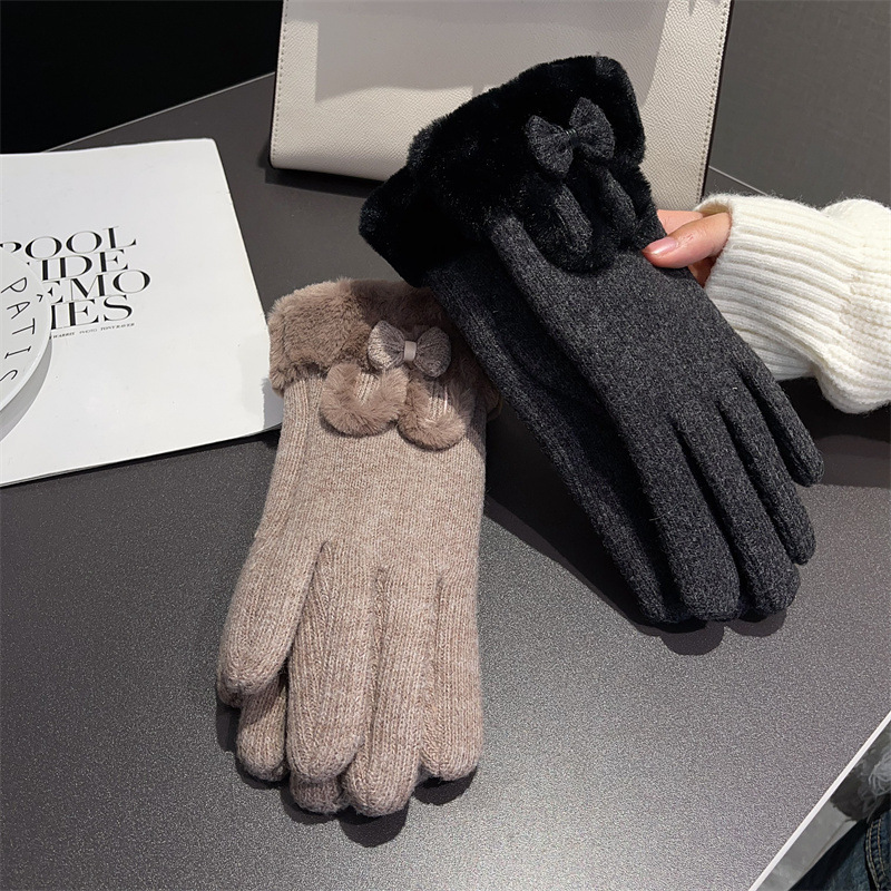 Gloves Women Wool Lined Touch  - đánh giá và giá Wool Glove Lined