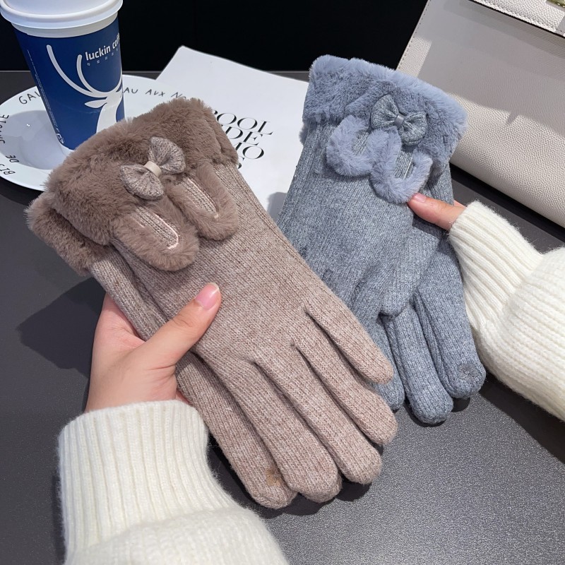 Gloves Women Wool Lined Touch  - đánh giá và giá Wool Glove Lined