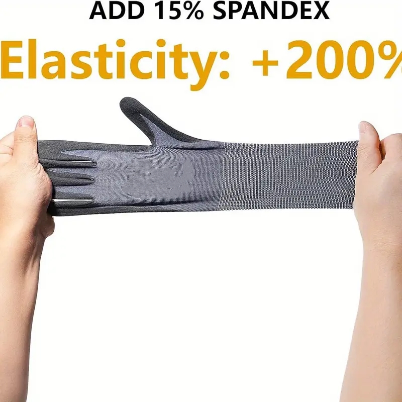 Micro-Foam Safety Work Gloves  - đánh giá và giá Nitrile Mechanic Glove
