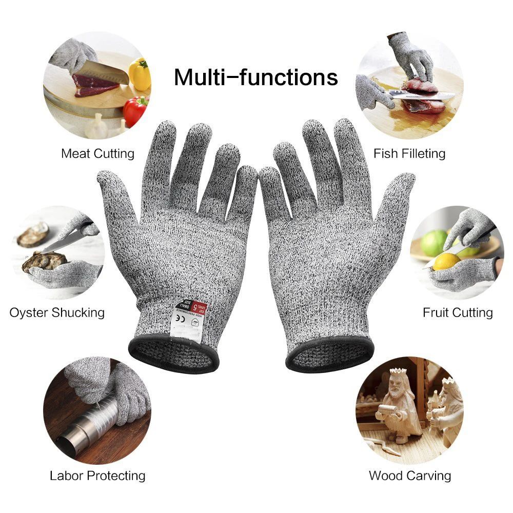 Level 5 HPPE Building Cutting  - đánh giá và giá Cut Resistant Glove