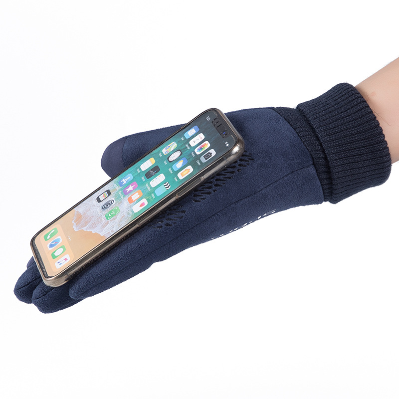 Nam Mùa Đông Da Lộn Da Sang Tr - đánh giá và giá Leather Driving Glove