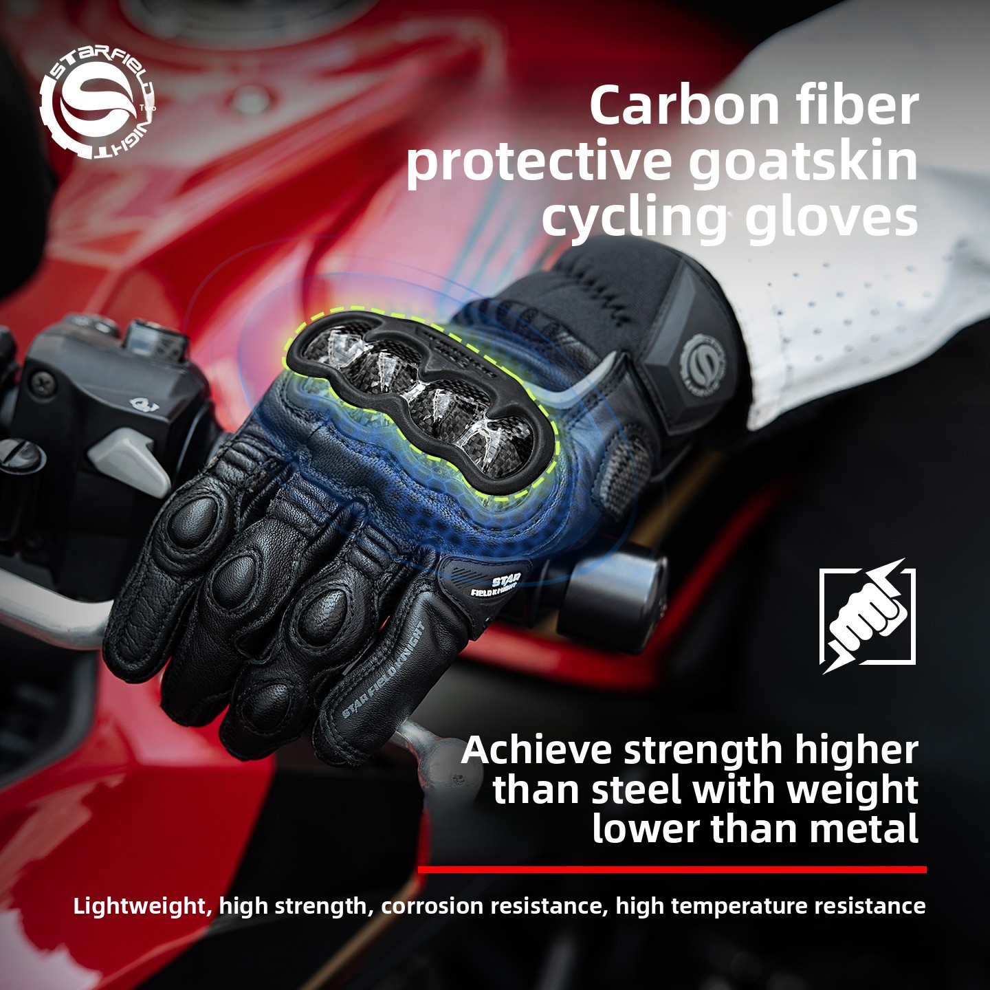 STAR KNIGHT Motorcycle Riding  - đánh giá và giá Motorcycle Glove Knuckle