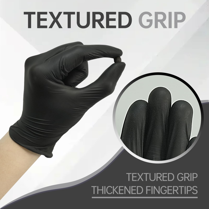 100PCS Black Nitrile Gloves Di - đánh giá và giá Latex Disposable Glove